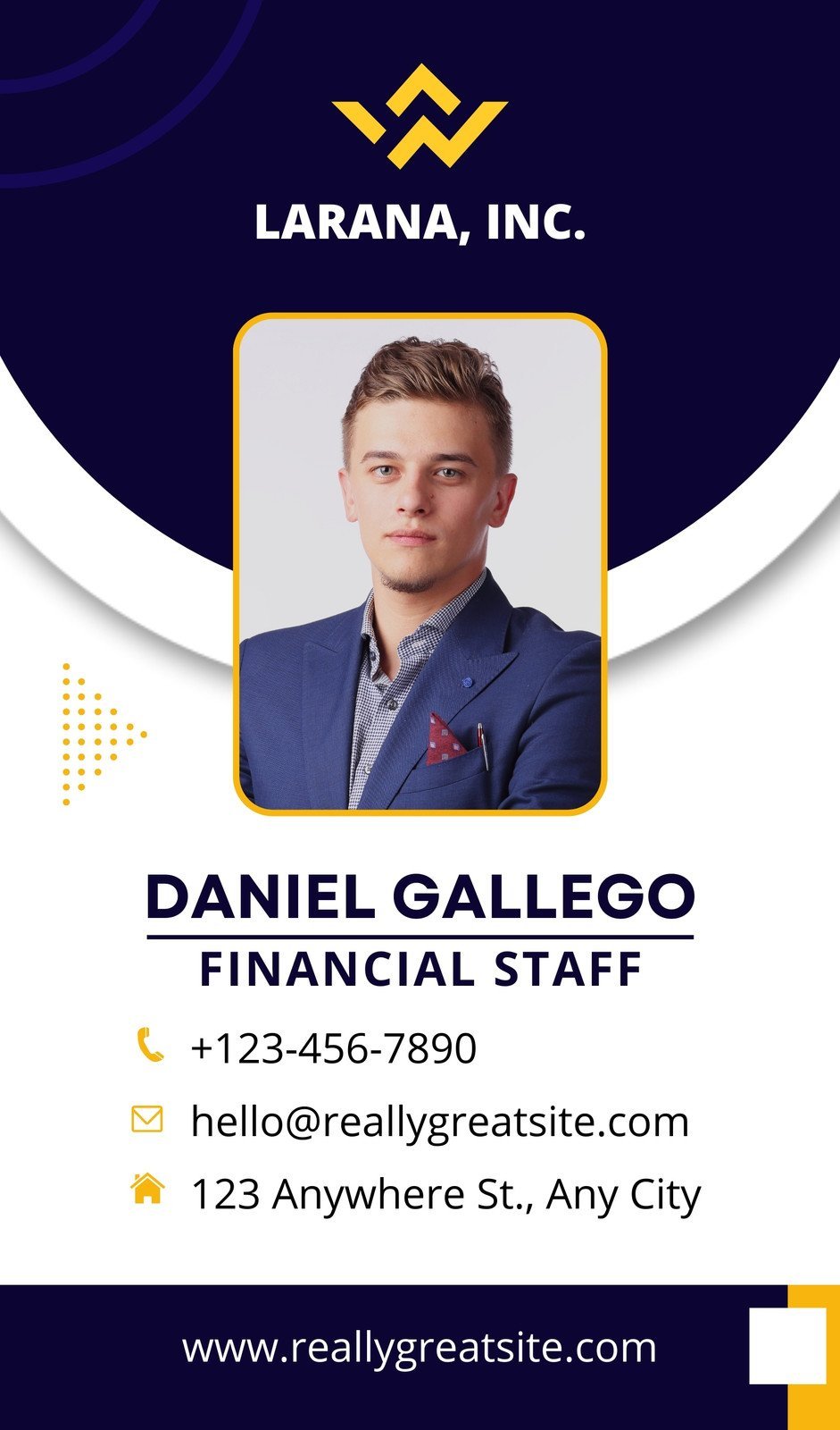 School ID card template - Payal Production